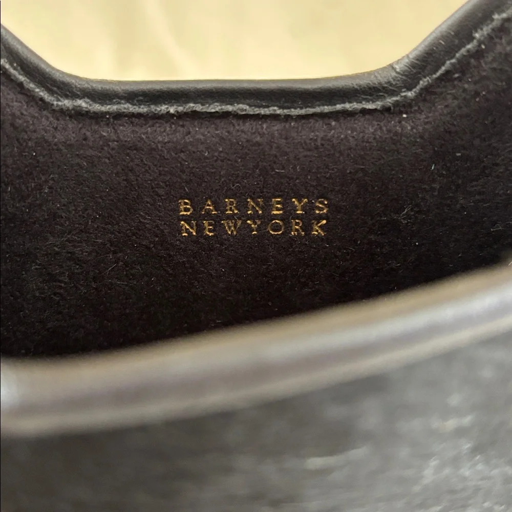 Barneys case: calf hair & leather